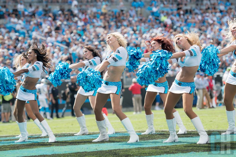 Carolina Panthers Cheerleaders - Carolina Huddle