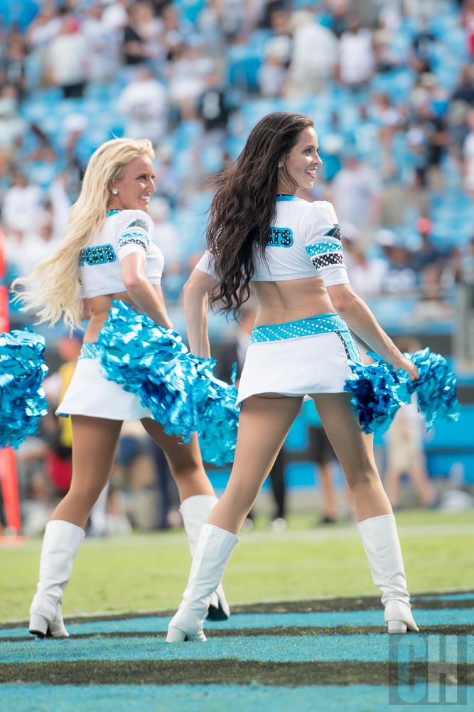 Carolina Panthers Cheerleaders - Carolina Huddle