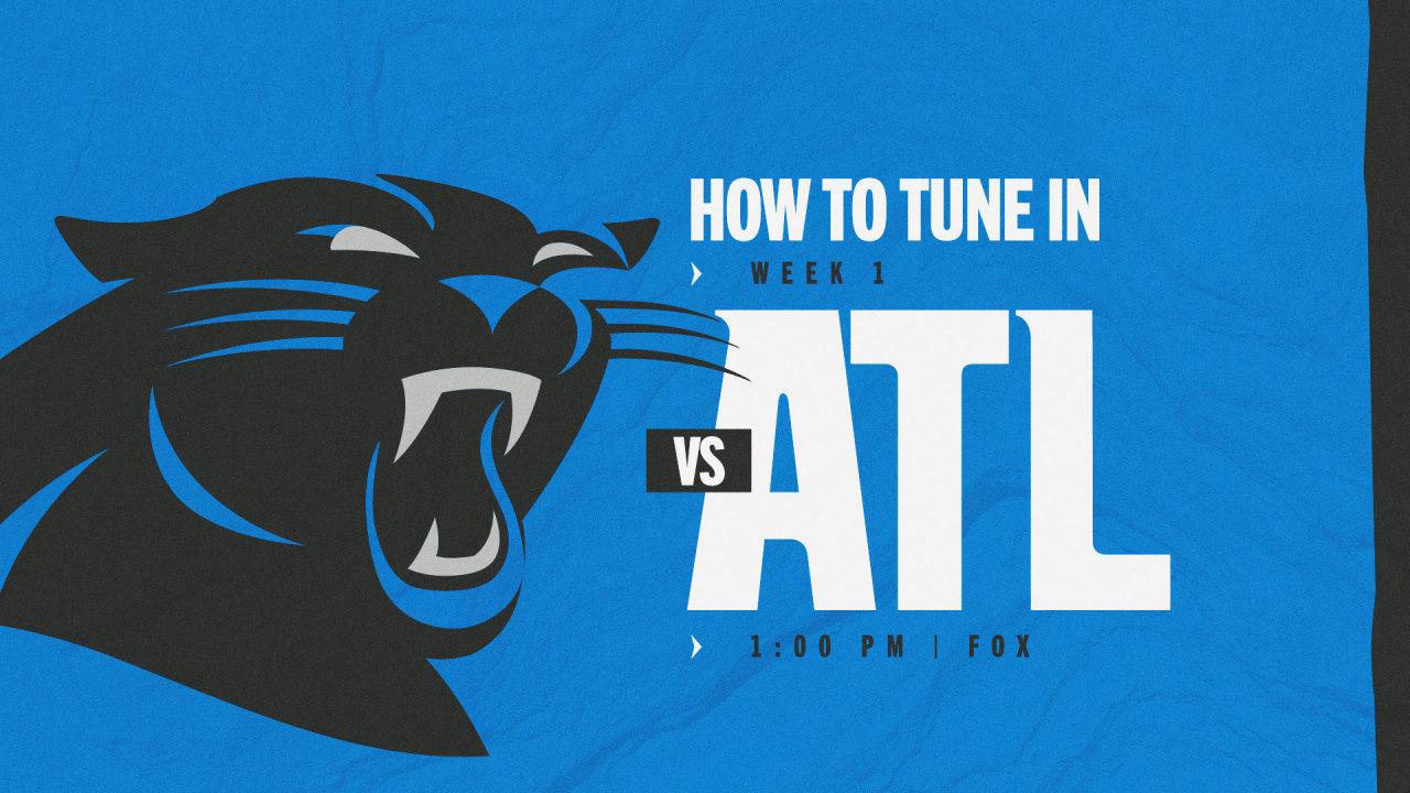 Panthers vs. Falcons: How to watch, stream and listen in Week 1